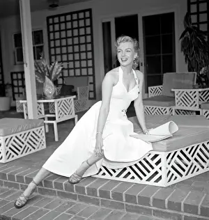 Marilyn Photo Session In Beverly Hills