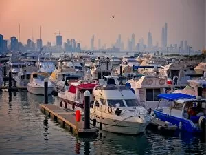 Images Dated 20th January 2017: Marina Crescent View Kuwait