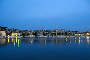 Trogir Prints: Marina of Trogir, Croatia