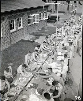 Pail Prints: Marine Cadets Wash Clothing