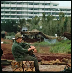Work Break Prints: Marine Gunner
