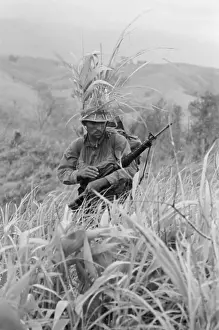 US Marine Patrols Khe Sanh Perimeter 1967