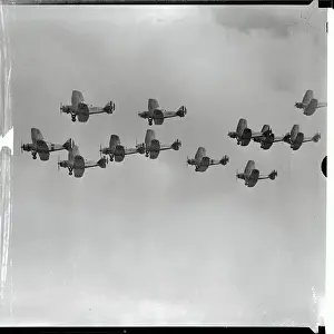 US Marine Planes Flying in Formation at Air Show