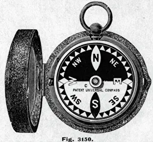 Bpa2 Prints: Front Of Marine Pocket Compass