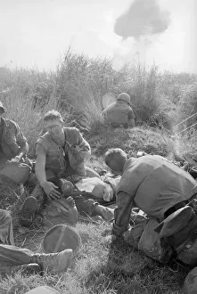 Da Nang Prints: Marine Receiving First Aid