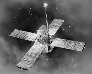 Satellite Prints: Mariner Space Probe