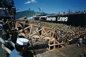 Marines Boarding Ship Paul Revere