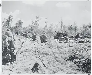 Peleliu Prints: US Marines Lying in Wait