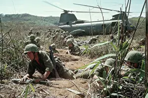 Protecting Prints: US Marines Preparing to Evacuate