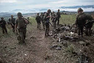 US Marines Retrieving Equipment
