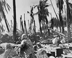 Marines On Tarawa