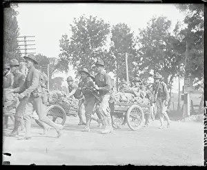 Frederick Prints: Marines in Wagon Procession