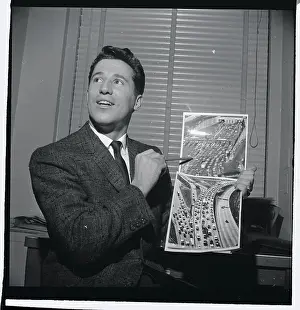 Mario Andretti Displaying Photos