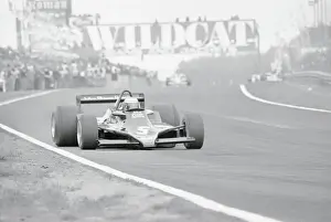 Mario Andretti Leading Belgium Grand Prix