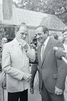 Albany Prints: Mario Cuomo and William Kennedy Conversing