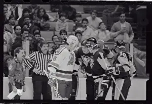 Mario Lemieux Needing a Helping Hand