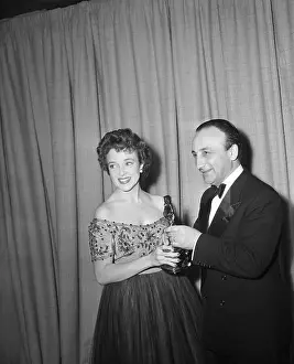 Pantages Theatre Prints: Mario Ungaso Receiving Oscar