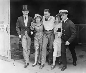 Marion Davies with Colleagues