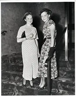Marion and Peggy Hepburn
