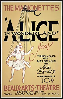 Alice Prints: Marionettes present Alice in Wonderland