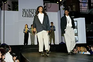 Huty33951 Prints: Marithé + François Girbaud Fashion Show, 1986