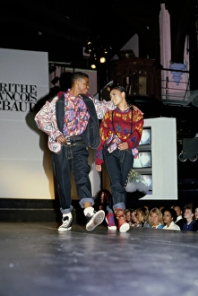 Marithé François Girbaud Fashion Show Print, 1986. Art Prints