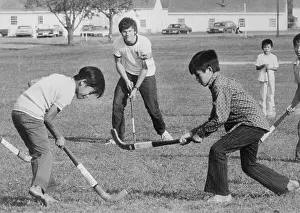 Mark David Chapman Playing Hockey