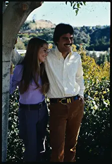 Mark Spitz with Fiancee Susan Weiner