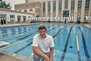 Huty33946 Prints: Mark Spitz, Student Activities Center, UCLA