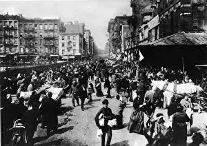 Urban Prints: Market Stalls On Hester Street