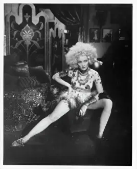 Marlene Dietrich In Blonde Venus