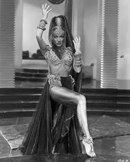 Harem Prints: Marlene Dietrich Dressed As Harem Queen