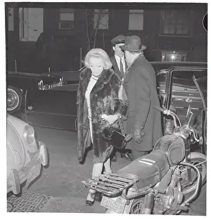 Marlene Dietrich with Leo Lerman