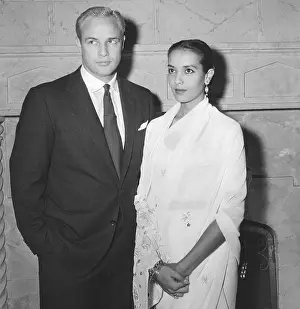 Marlon Brando and Anna Kashfi