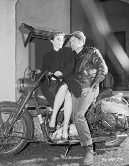 Marlon Brando and Jocelyn Brando