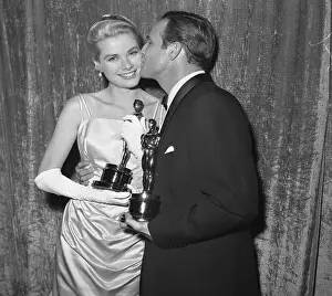 Marlon Brando Kissing Grace Kelly