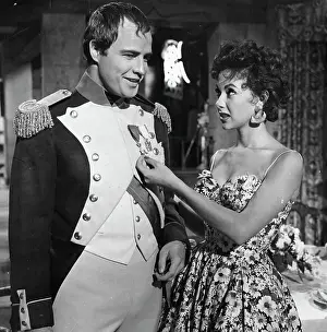 Marlon Brando And Rita Moreno In Desiree