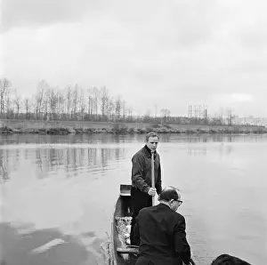 Tacoma Prints: Marlon Brando Rowing a Boat