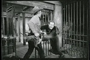 Marlon Brando and Slim Pickens