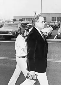Marlon Brando and Son Christian