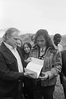 Marlon Brando Turning Land Over to Native Americans