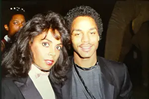 Marlon Jackson With Companion
