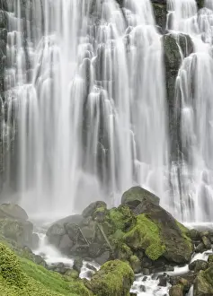 North Island Prints: Marokopa Falls, Waikato, North Island, New Zealand