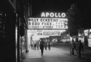 Marquee on the Apollo Theater
