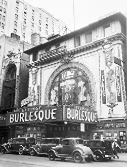 Marquee Prints: Marquee and Facade of Eltinge Theater