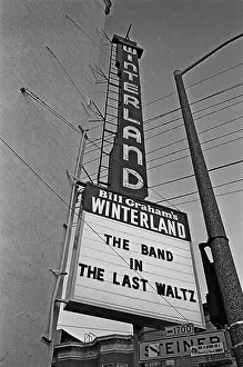 A047127 Prints: The Marquee For The Last Waltz