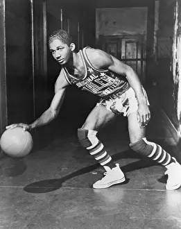 Dribbling Prints: Marques Haynes Dribbling Ball