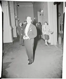 Marquis Georges De Cuevas Wearing Tuxedo