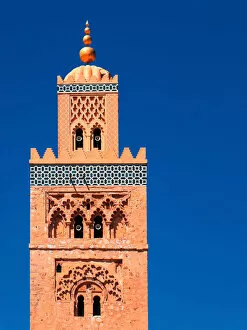 Images Dated 28th March 2015: Marrakech, Koutoubia mosque