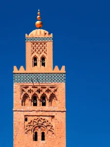 Images Dated 28th March 2015: Marrakech, Koutoubia mosque